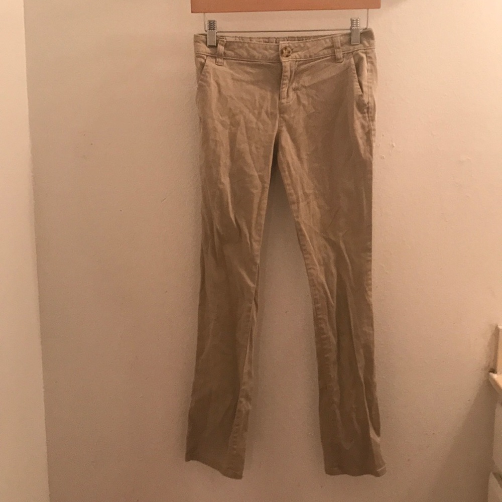 Old Navy khaki skinny pants